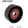 VKM 64012 SKF Паразитный / ведущий ролик, Поліклиновий ремінь