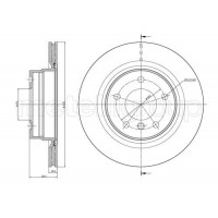 800-818C CIFAM Гальмівний диск