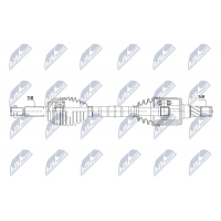 NPW-CH-078 NTY Привідний вал