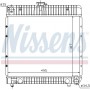 62710 NISSENS Радіатор охолодження двигуна