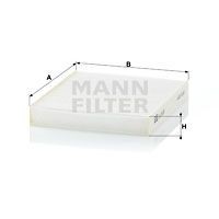 CU 19 001 MANN-FILTER Фільтр повітря у внутрішньому просторі