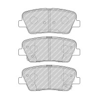 FDB4391 FERODO КомплеК т гальмівних колодок, дискове гальмо