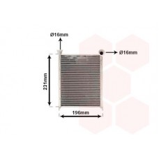 09016703 VAN WEZEL Теплообмінник обігрів салону