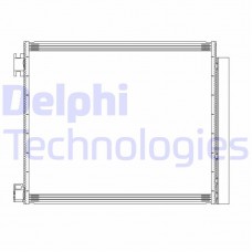 CF20313 DELPHI Конденсатор кондиціонера