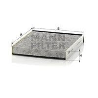 CUK 2240 MANN-FILTER Фільтр повітря у внутрішньому просторі