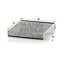 CUK 2240 MANN-FILTER Фільтр повітря у внутрішньому просторі