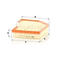 C 30 030 MANN-FILTER Повітряний фільтр