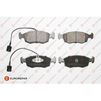 1681161780 EUROREPAR КомплеК т гальмівних колодок, дискове гальмо