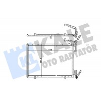 353870 KALE OTO RADYATÖR Конденсатор кондиціонера