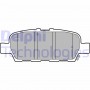 LP3158 DELPHI Комплект гальмівних колодок дисковий гальм