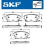 VKBP 80343 A SKF Комплект гальмівних колодок дисковий гальм
