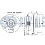 221784 RUVILLE Комплект підшипника ступиці колеса