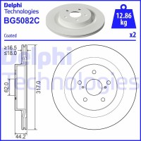 BG5082C DELPHI Гальмівний диск