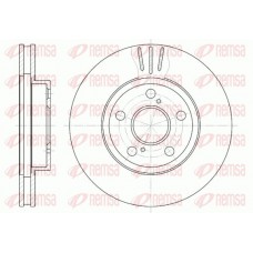 6540.10 REMSA Гальмівний диск