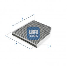 54.261.00 UFI Фільтр повітря у внутрішньому просторі