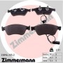 23896.205.2 ZIMMERMANN Комплект гальмівних колодок дисковий гальм