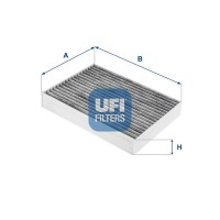 54.257.00 UFI Фільтр повітря у внутрішньому просторі