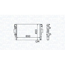 350213154000 MAGNETI MARELLI Радіатор охолодження двигуна