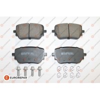 1689801480 EUROREPAR Комплект гальмівних колодок дисковий гальм