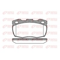 0266.10 REMSA КомплеК т гальмівних колодок, дискове гальмо