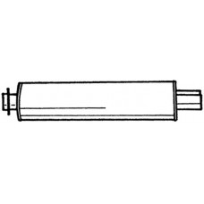 32407 SIGAM Середній глушник вихлопних газів