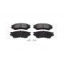 KBP-4529 KAVO PARTS Комплект гальмівних колодок дисковий гальм