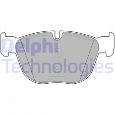 LP2090 DELPHI Комплект гальмівних колодок дисковий гальм