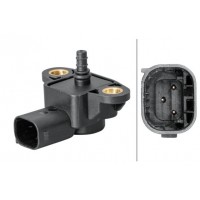 6PP 358 152-061 HELLA Датчик тиск наддуву