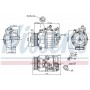 89520 NISSENS Компресор кондиціонера