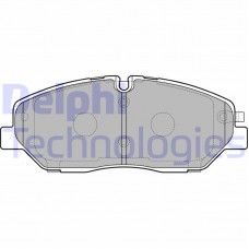 LP3293 DELPHI Комплект гальмівних колодок дисковий гальм