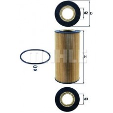 OX 123/1D MAHLE Масляний фільтр