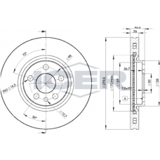 78BD4620-2 ICER Гальмівний диск