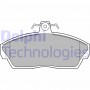 LP1450 DELPHI КомплеК т гальмівних колодок, дискове гальмо