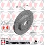 610.3708.52 ZIMMERMANN Гальмівний диск