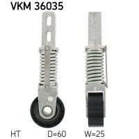 VKM 36035 SKF натяжний ролик, Поліклиновий ремінь