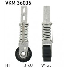 VKM 36035 SKF натяжний ролик, Поліклиновий ремінь