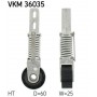VKM 36035 SKF натяжний ролик, Поліклиновий ремінь