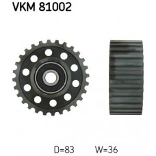 VKM 81002 SKF Паразитный / Ведущий ролик, Зубчастий ремінь