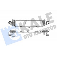 347800 KALE OTO RADYATÖR Интеркулер