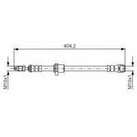 1 987 481 679 BOSCH Гальмівний шланг