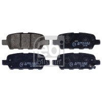 116198 FEBI BILSTEIN Комплект гальмівних колодок дисковий гальм