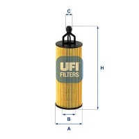 25.251.00 UFI Масляний фільтр