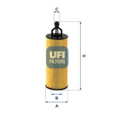25.251.00 UFI Масляний фільтр