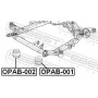 OPAB-002 FEBEST Підвіска допоміжна рама агрегатна опора