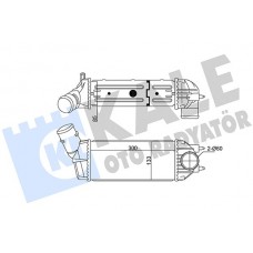 350815 KALE OTO RADYATÖR Интеркулер