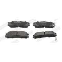 572186J JURID Комплект гальмівних колодок дисковий гальм