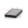 CUK 3124-2 MANN-FILTER Фільтр повітря у внутрішньому просторі