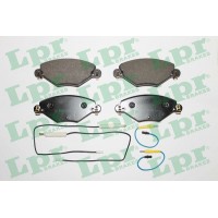 05P793 LPR Комплект гальмівних колодок дисковий гальм
