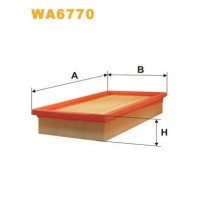WA6770 WIX FILTERS Повітряний фільтр