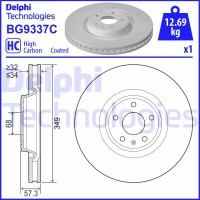 BG9337C DELPHI Гальмівний диск